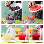 Fresh Juice in Seconds – Portable USB Rechargeable Mini Blender