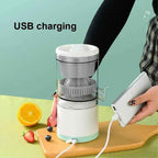 Fresh Juice in Seconds – Portable USB Rechargeable Mini Blender