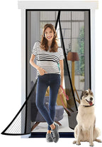 Keep Mosquitoes Out Effortlessly – Magnetic Auto-Close Mosquito Net Door